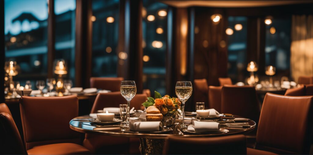 image of a fancy restaurant